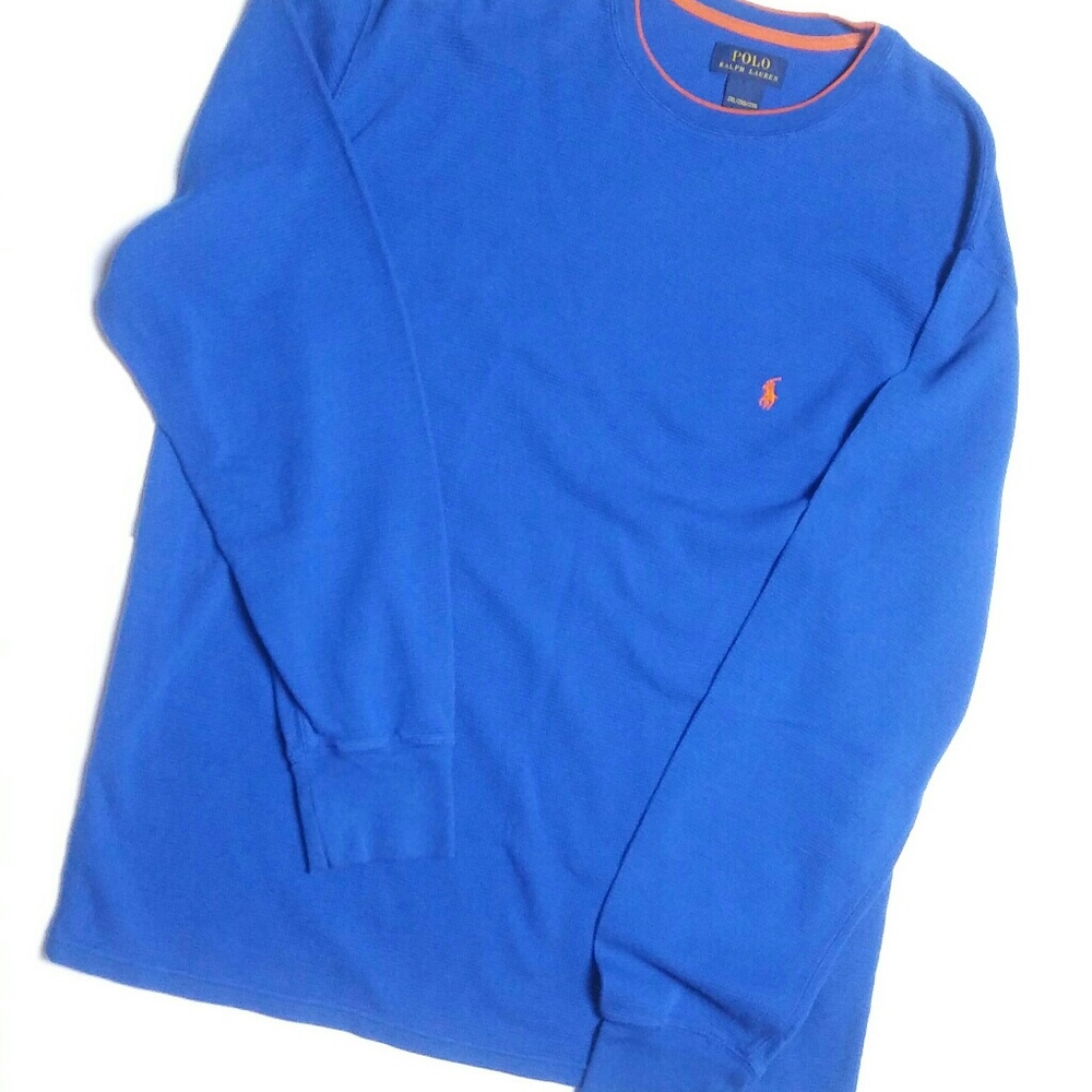 Polo thermal in blue xxl